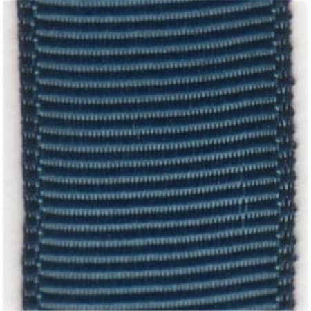 Papilion Papilion R074200230369100Y .88 in. Grosgrain Ribbon 100 Yards - Military Blue R074200230369100Y